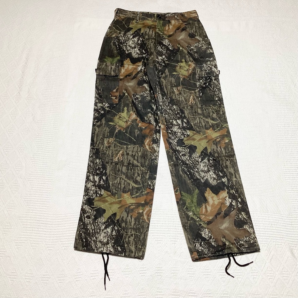 Mossy Oak Field Staff Size S (28-30) Camo Cargo Pants